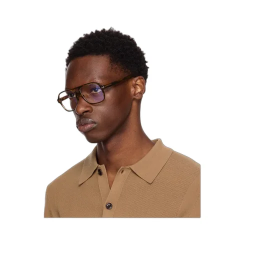 Tom Ford Eyewear Pilot Frame Glasses