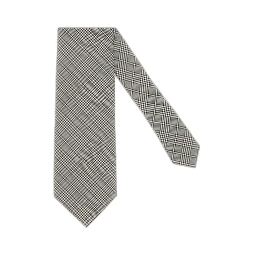 Tom Ford	Checkered Pointed Tip Tie
