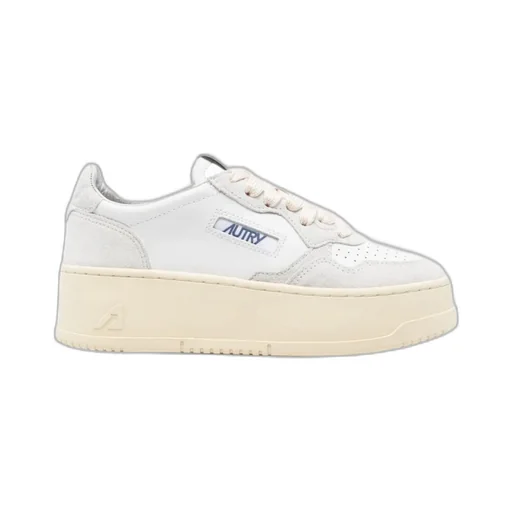 Autry Medalist Lace-Up Sneakers