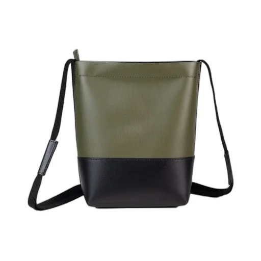 Marni Logo Printed Colorblock Shoulder Bag