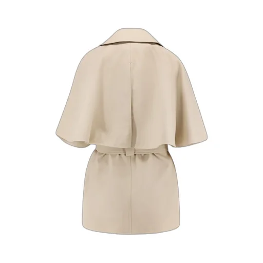 Water-Repellent Gabardine Cloak