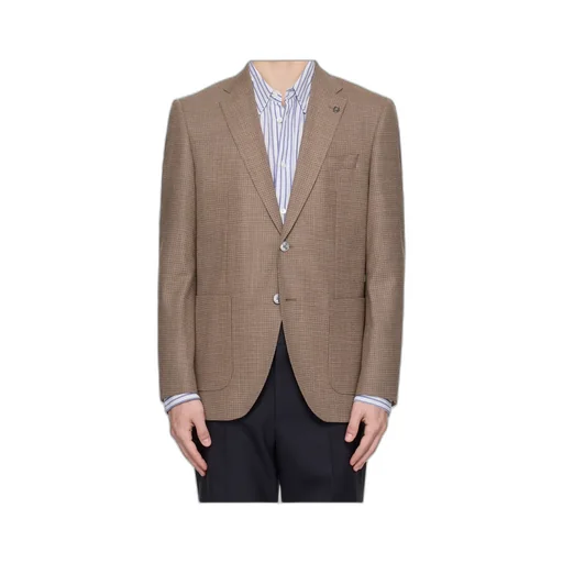 Long-Sleeved Suit Jacket