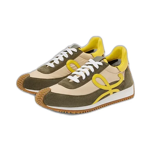 Flow Runner 2.0 In Nylon And Suede