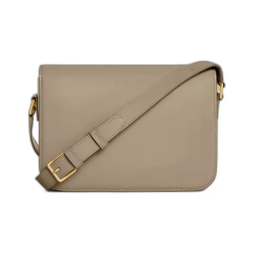 Classique Triomphe Bag In Shiny Calfskin