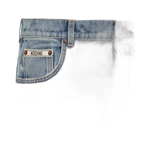 Distressed Straight-Leg Jeans