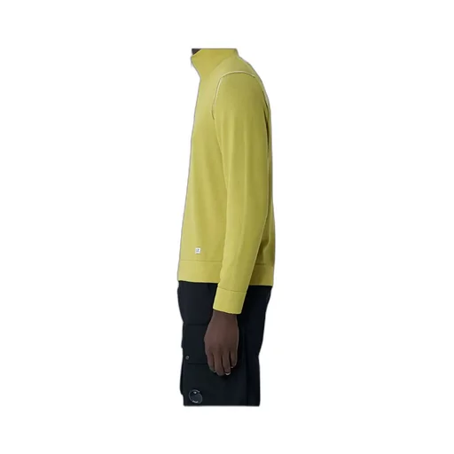 Half-Zip High-Neck Sweater