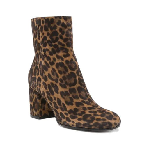 Chunky Heel Ankle Boots