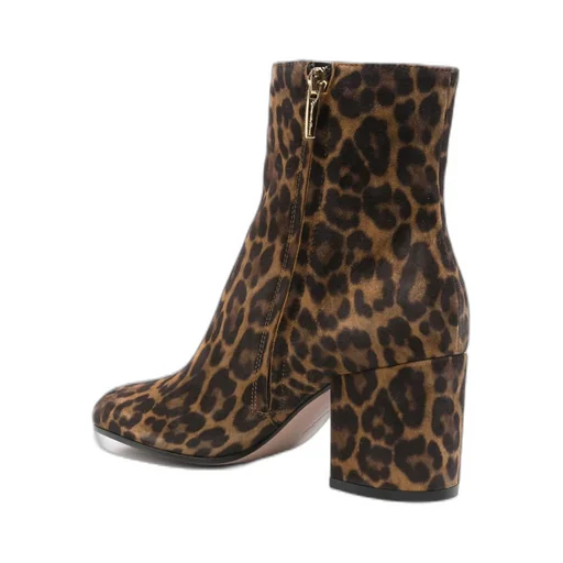 Chunky Heel Ankle Boots