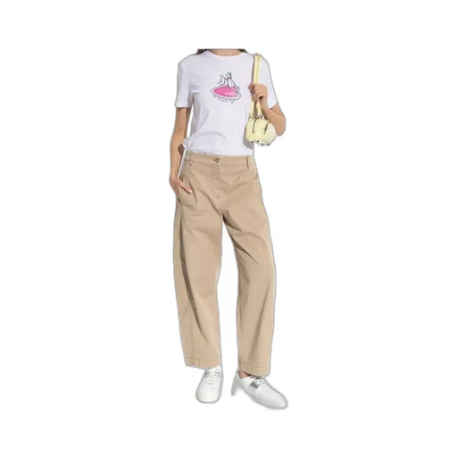 Ps Paul Smith Logo Printed Crewneck T-Shirt