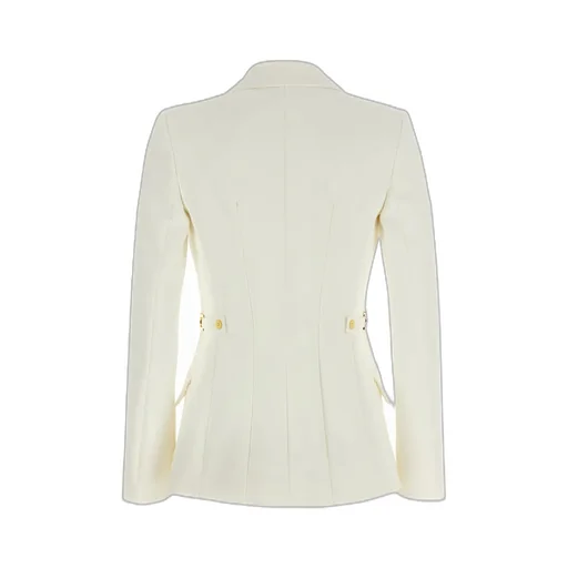 Elisabetta Franchi Single-Breasted Jewel Strap Blazer