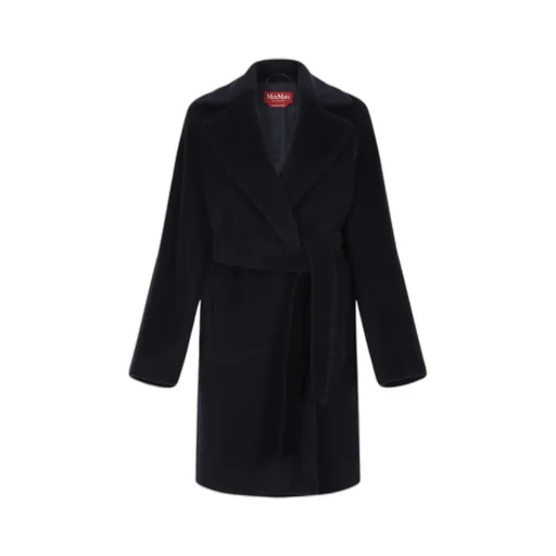 Max Mara Studio Long-Sleeved Belted Coat