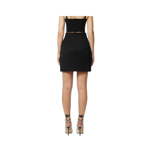 Elisabetta Franchi High-Waist Asymmetrical Skirt