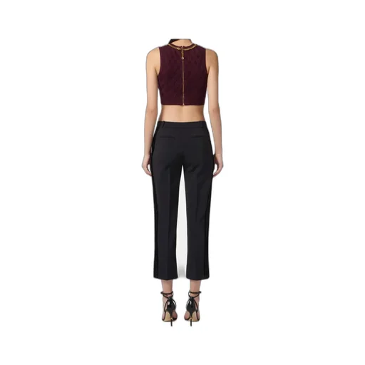 Elisabetta Franchi Lightweight CrÊPe Trousers
