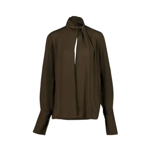 High-Neck Blouse
