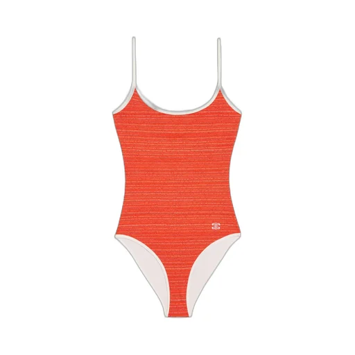 Swimsuit In Striped Jersey