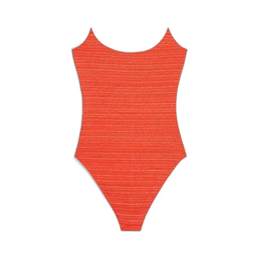 Swimsuit In Striped Jersey
