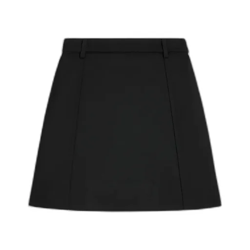 Mini Skirt In Mohair Wool