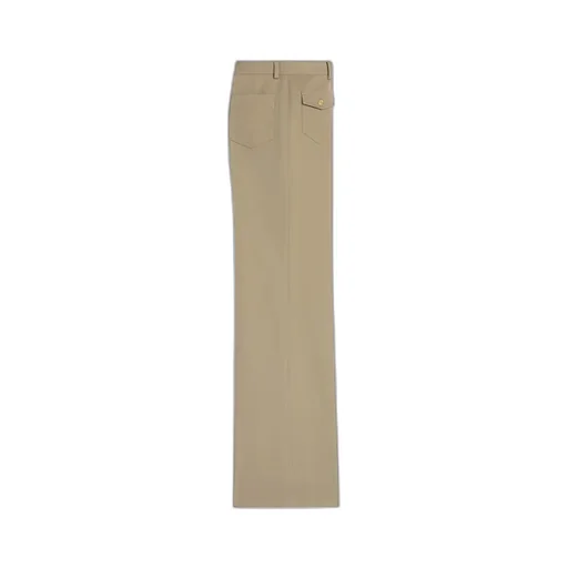 Pants In Cotton Gabardine