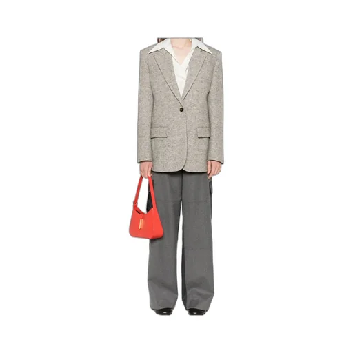 Stella Mccartney Side Slit Straight-Leg Trousers