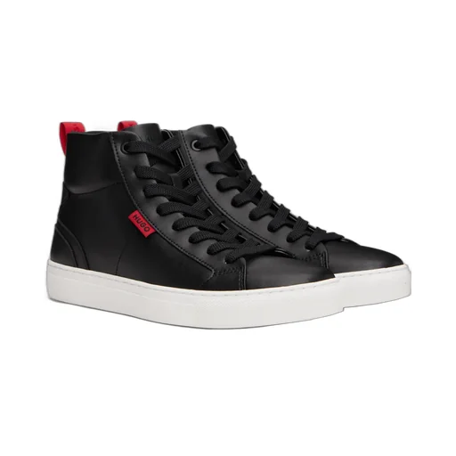 Lace-Up High-Top Sneakers