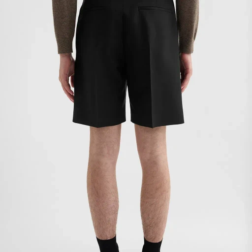 Wool Canvas Shorts