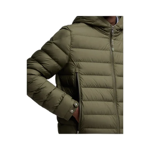 Galion Hooded Short Down Jacket