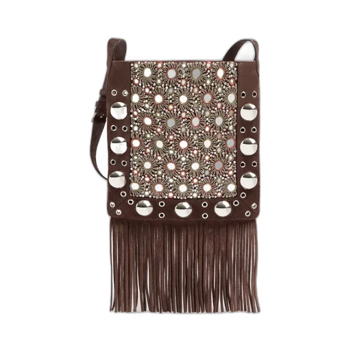 Valentino	NellcÔTe Fringed Edge Shoulder Bag