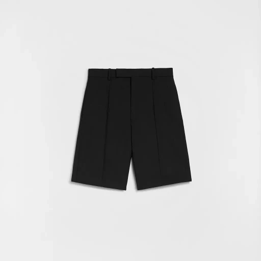 Wool Canvas Shorts