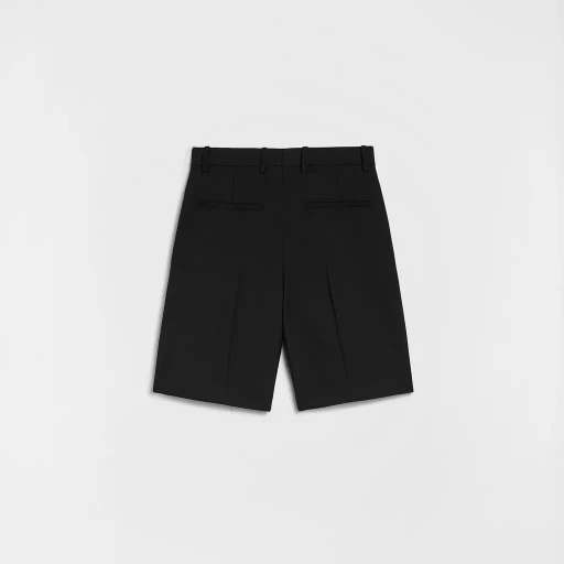 Wool Canvas Shorts