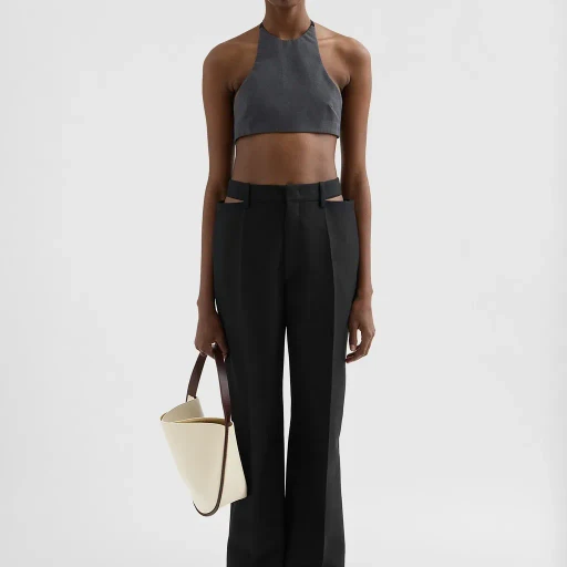 Wool Blend Trousers