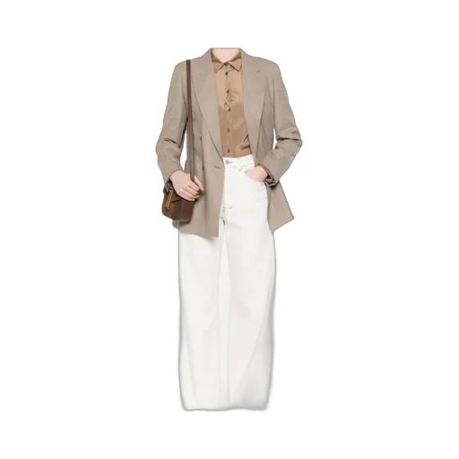 Lapel Long-Sleeved Suit Jacket