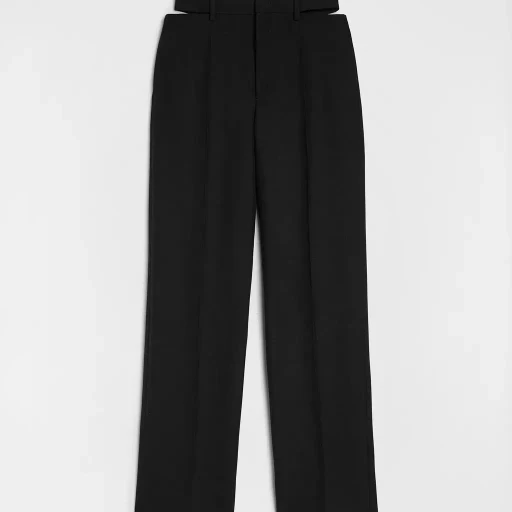Wool Blend Trousers