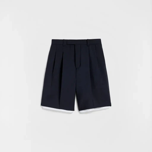 Wool Canvas Shorts