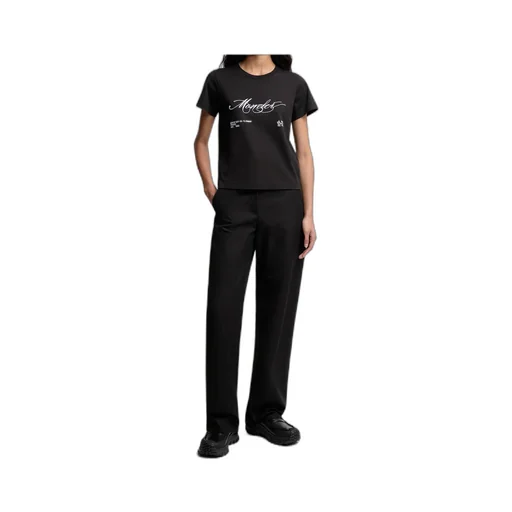 Moncler Logo-Embroidered Crewneck T-Shirt