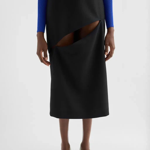 Wool Blend Skirt