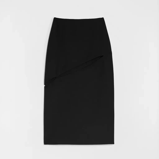 Wool Blend Skirt
