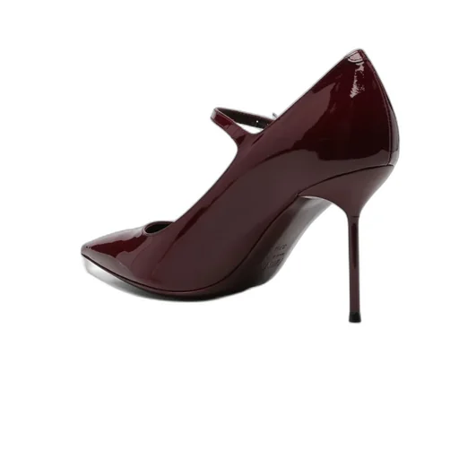 90Mm Leather Pumps