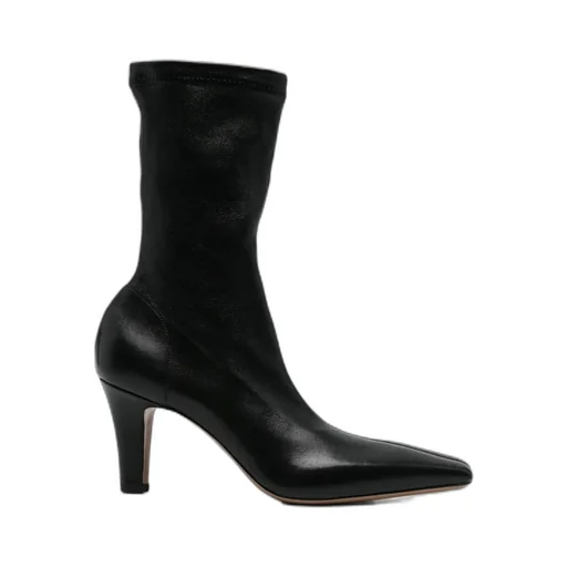 80Mm Leather Boots