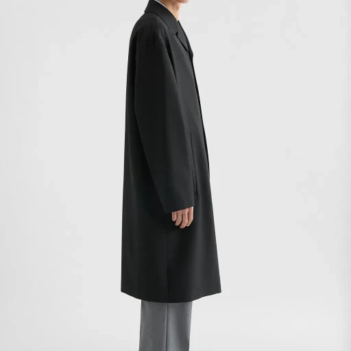 Wool Canvas Coat