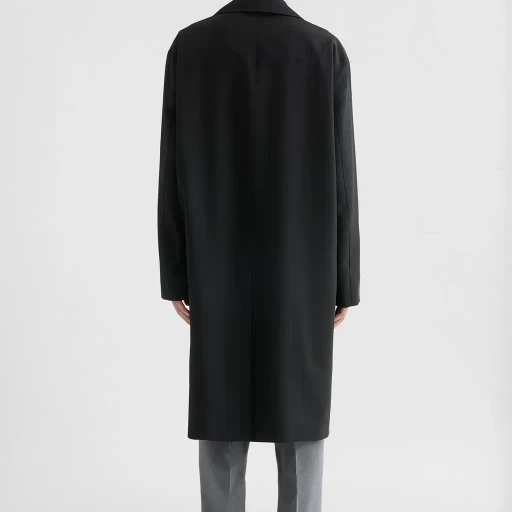 Wool Canvas Coat