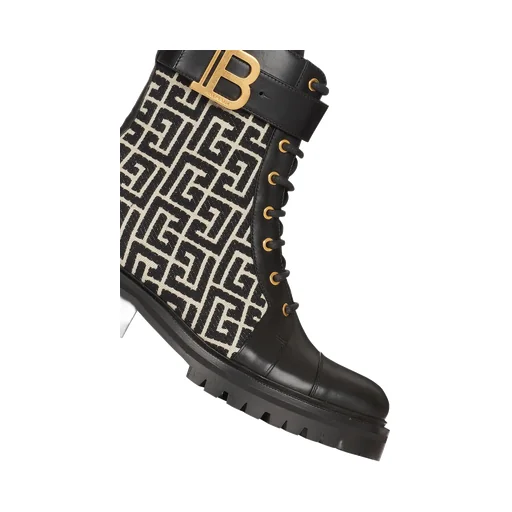 Bicolor Jacquard Ranger Romy Ankle Boots