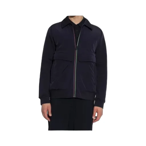 Ps Paul Smith Zip-Up Shirt Jacket