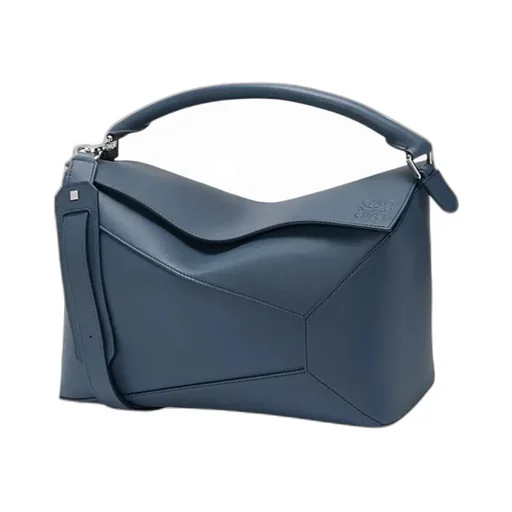 Large Puzzle Edge Bag In Classic Calfskin