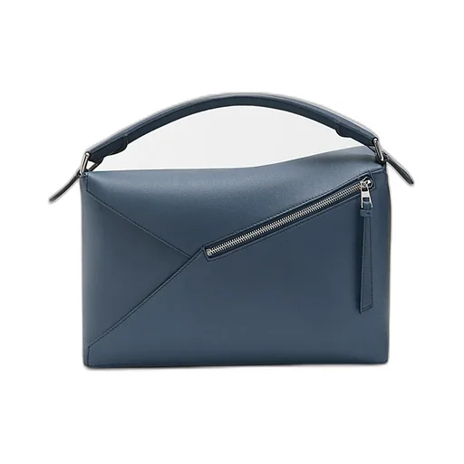 Large Puzzle Edge Bag In Classic Calfskin