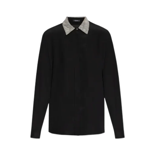 Versace Embellished Long-Sleeved Shirt