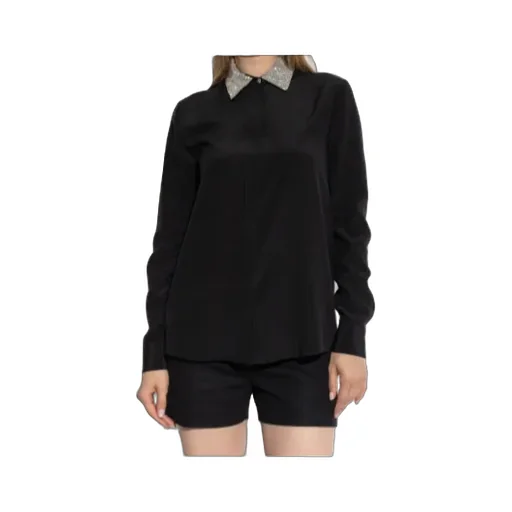 Versace Embellished Long-Sleeved Shirt