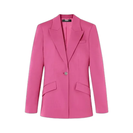 Versace Single-Breasted Tailored Blazer