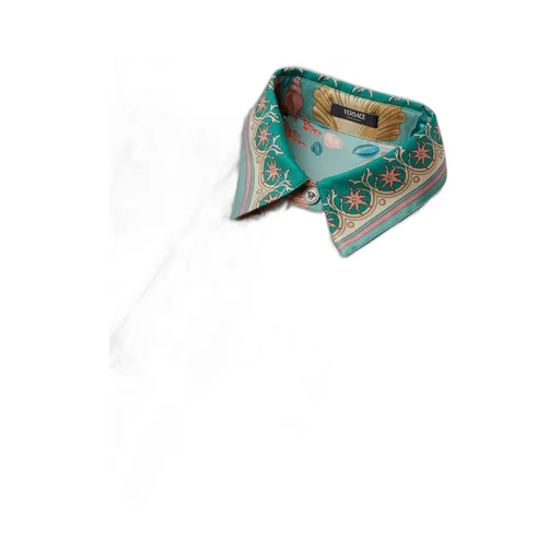 Versace Barocco Printed Long-Sleeved Shirt