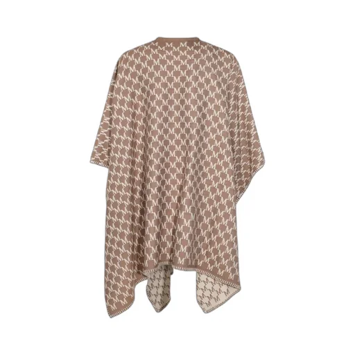 Max Mara Editti All-Over Patterned Cape