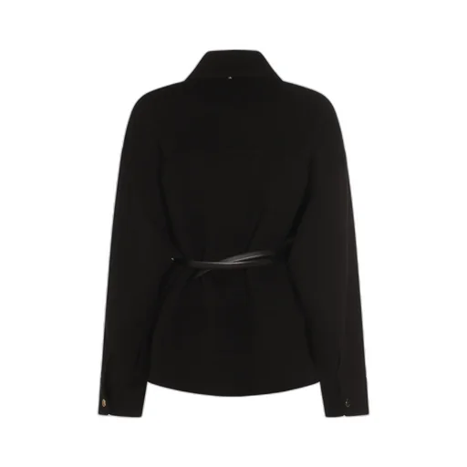 Lapel Long Sleeve Coat